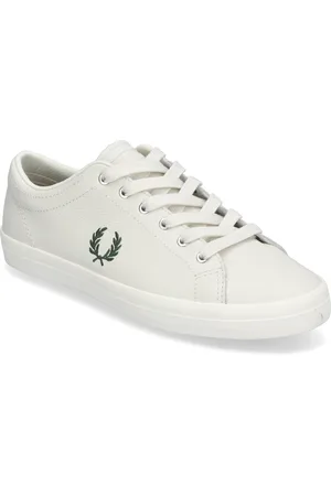Fred Perry Baseline Leather Matalavartiset Sneakerit Tennarit White