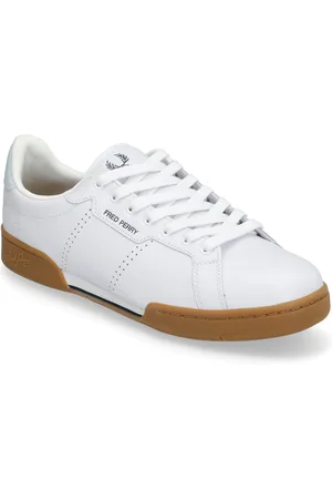 Fred Perry B722 Lthr / Branded Matalavartiset Sneakerit Tennarit White
