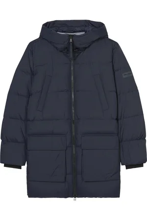Marc O’ Polo Woven Outdoor Jackets Vuorillinen Takki Topattu Takki Navy