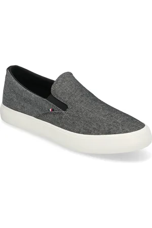 Tommy Hilfiger Th Hi Vulc Low Slip On Ch Tennarit Sneakerit Black