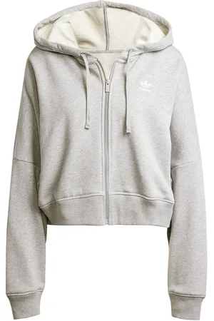 adidas Ess Fz Hoodie Sport Sport Clothing Sport Sweat-shirts & Hoodies Sport Hoodies Grey