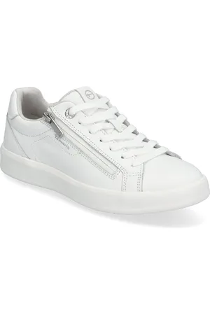 Tamaris Women Lace-Up Matalavartiset Sneakerit Tennarit White