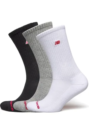 New Balance Patch Logo Crew 3 Pack Sport Women Sport Clothing Sport Socks Multi/patterned