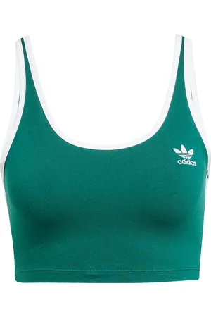 adidas 3S Bra Top Sport Women Sport Clothing Sport Bras - All Green