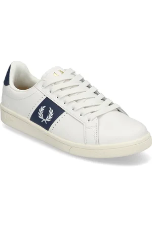 Fred Perry B721 Lthr Perf/Branded Matalavartiset Sneakerit Tennarit White