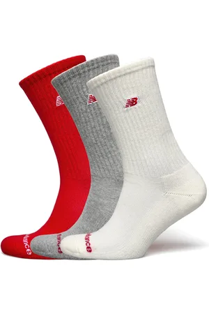 New Balance Patch Logo Crew 3 Pack Sport Women Sport Clothing Sport Socks Multi/patterned