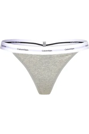Calvin Klein String Thong Stringit Alusvaatteet Grey