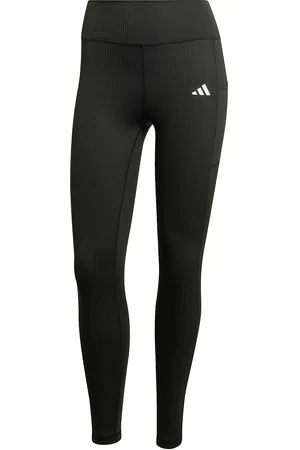 adidas Opt Rib 7/8 L Sport Women Sport Clothing Sport Tights Sport Training Tights Black
