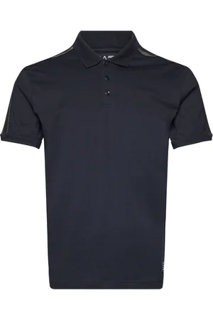EA7 Polo Shirt Tops Polos Short-sleeved Navy