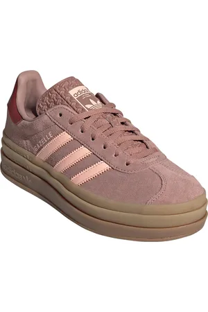 adidas Gazelle Bold W Sport Women Sport Shoes Sport Sneakers Sport Low Top Sneakers Brown