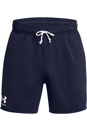Under Armour Ua Rival Terry 6In Short Sport Shorts Sport Shorts Navy