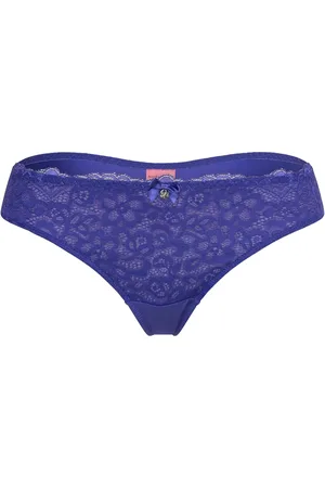 Hunkemöller Marine Thong Lingerie Panties Brazilian Panties Navy