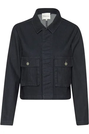 My Essential Wardrobe Tennamw 172 Jacket Farkkutakki Denimtakki Navy