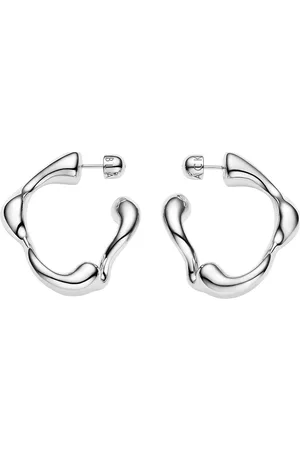 Maria Black Splash Hoops Small Silver - Pair Accessories Jewellery Earrings Hoops Silver