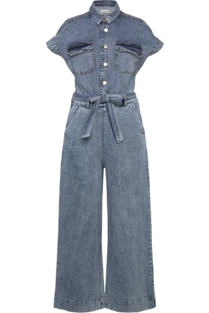 Lollys Laundry Mathildell Jumpsuit Ss Bottoms Jumpsuits Blue