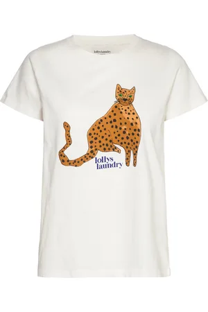 Lollys Laundry Romall Tee Ss Tops T-shirts & Tops Short-sleeved White