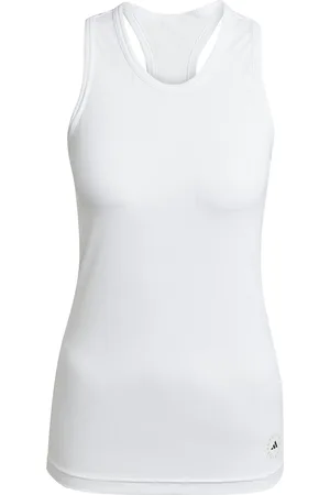 adidas Asmc Rib Tank Sport Sport Clothing Sports Tops & T-shirts Sport Tank Tops White