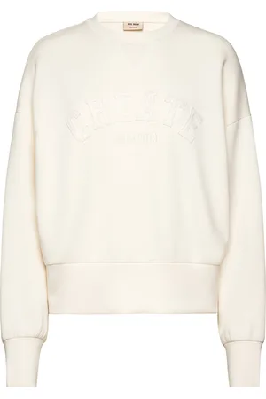 Mos Mosh Mmcelli O-Ls Sweatshirt Tops Sweat-shirts & Hoodies Sweat-shirts Cream