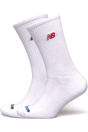 New Balance The Intelligent Choice Crew Socks 2 Pack Sport Women Sport Clothing Sport Socks White