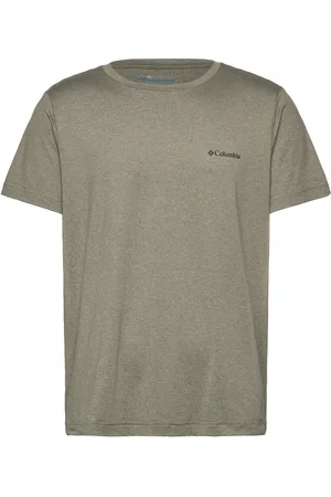Columbia Kwick Hike Back Graphic Ss Tee Sport Men Men Sports Clothes Sport Tops Sport T-shirts Green