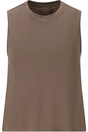 Athlecia Pacy W Top Sport Women Sport Clothing Sports Tops & T-shirts Sport Tank Tops Brown