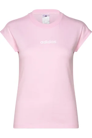 adidas W Lin Sj T Sport Sport Clothing Sports Tops & T-shirts Sport T-shirts Pink