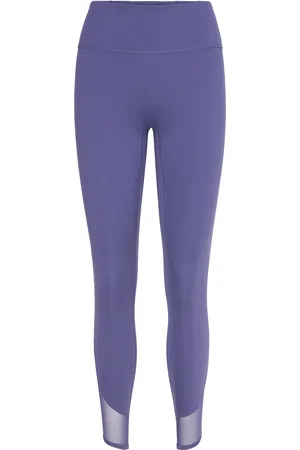 PUMA W Cloudspun Soft Mesh Hw 7/8 Tight Sport Sport Clothing Sport Tights Sport Training Tights Purple