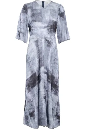 Gestuz Areengz P Dress Polvipituinen Mekko Blue