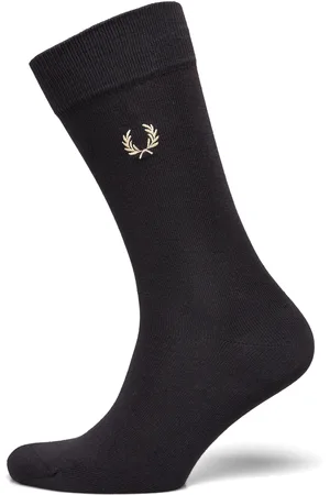 Fred Perry Classic Laurel Wreath Sock Underwear Socks Regular Socks Black