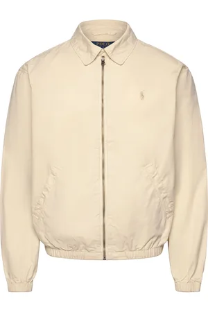 Ralph Lauren The Bayport Mineral-Dyed Poplin Jacket Ohut Takki Cream
