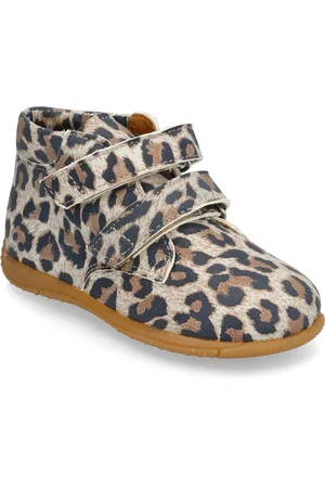 ANGULUS Shoes - Flat - With Velcro Korkeavartiset Tennarit Brown