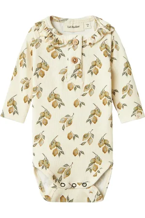 Lil Atelier Nbfgavo Emo Ls Slim Body Lil Bodies Long-sleeved Cream