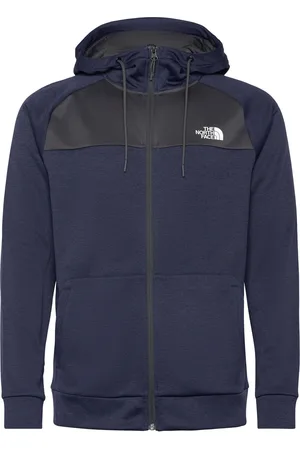 The North Face M Reaxion Fleece F/Z Hoodie - Eu Sport Men Sport Clothing Sport Sweat-shirts & Hoodies Sport Hoodies Navy