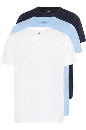 Matinique Majermane 3-Pack Tops T-shirts Short-sleeved White