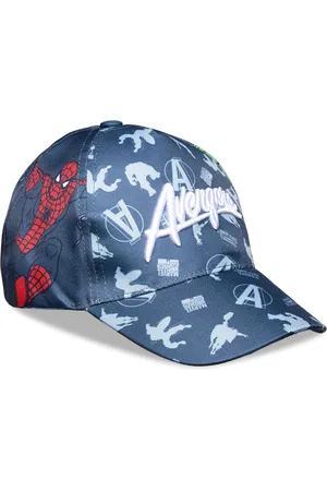 Marvel Cap Accessories Headwear Caps Navy