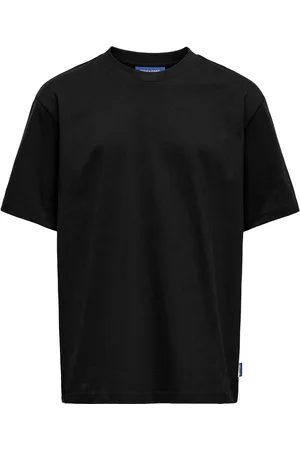 Only & Sons Osjfred Life Rlx Ss Tee Jrs Noos Tops T-shirts Short-sleeved Black