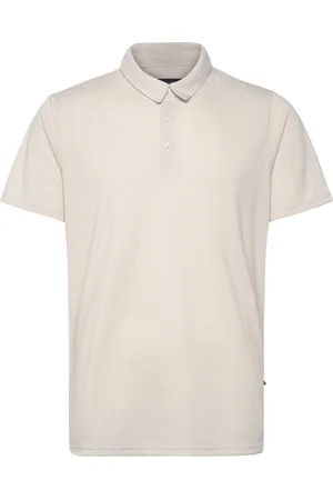 Matinique Masanford Polo Tops Polos Short-sleeved Cream
