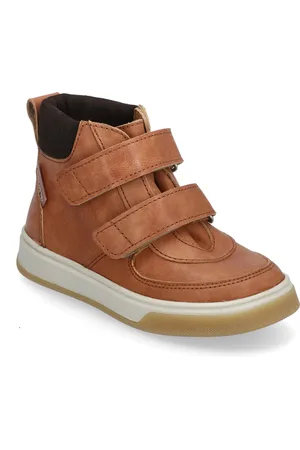 ANGULUS Shoes - Flat - With Velcro Korkeavartiset Tennarit Brown