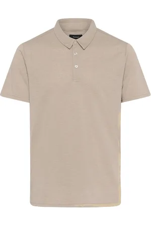 Matinique Masanford Polo Tops Polos Short-sleeved Beige