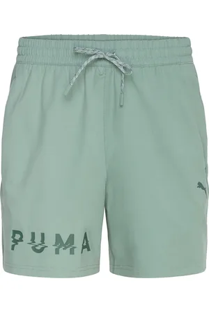 PUMA M Cloudspun Branded 5" Short Sport Sport Clothing Sport Shorts Sport Training Shorts Green