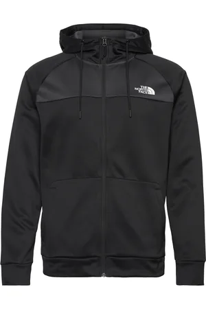 The North Face M Reaxion Fleece F/Z Hoodie - Eu Sport Men Sport Clothing Sport Sweat-shirts & Hoodies Sport Hoodies Black