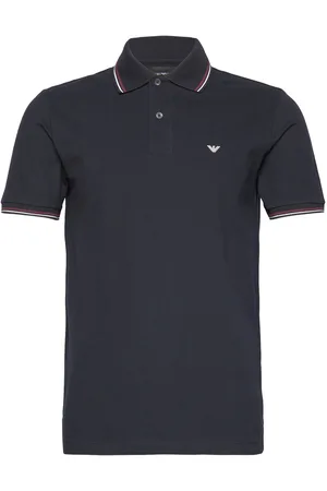 Emporio Armani Polo Shirt Designers Polos Short-sleeved Navy
