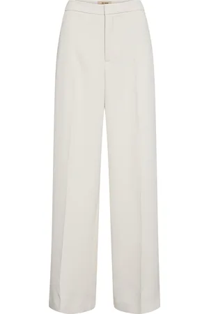 Mos Mosh Mmleya Miley Pant Bottoms Trousers Suitpants Cream