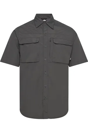 The North Face M S/S Sequoia Shirt Sport Shirts Short-sleeved Grey