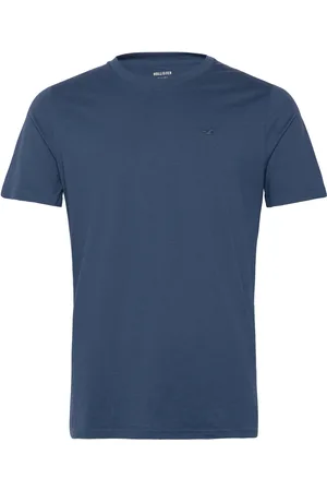 Hollister Hco. Guys Knits Tops T-shirts Short-sleeved Navy