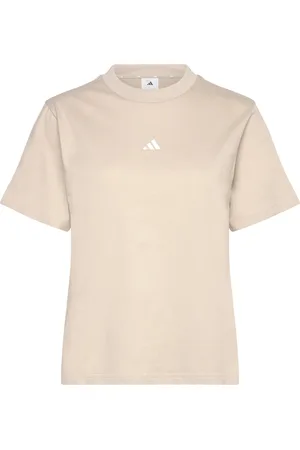 adidas W Sl Sj T Sport Sport Clothing Sports Tops & T-shirts Sport T-shirts Beige