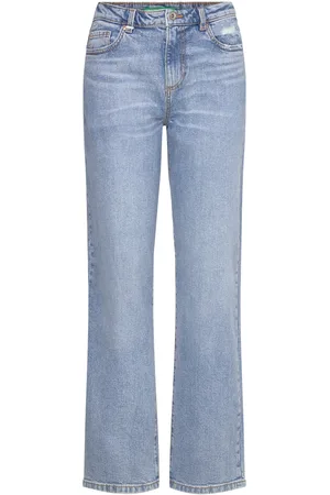 Benetton Trousers Bottoms Jeans Straight-regular Blue