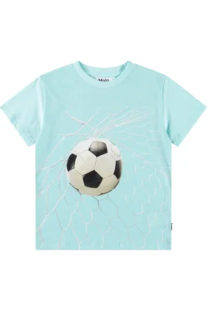 Molo Rame Tops T-shirts Short-sleeved Blue