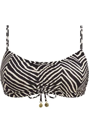 Freya Fiji Falls Swimwear Bikinis Bikini Tops Bandeau Bikinitops Black