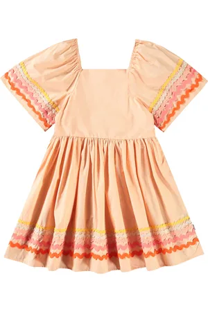 Molo Clotilde Dresses & Skirts Dresses Casual Dresses Short-sleeved Casual Dresses Orange